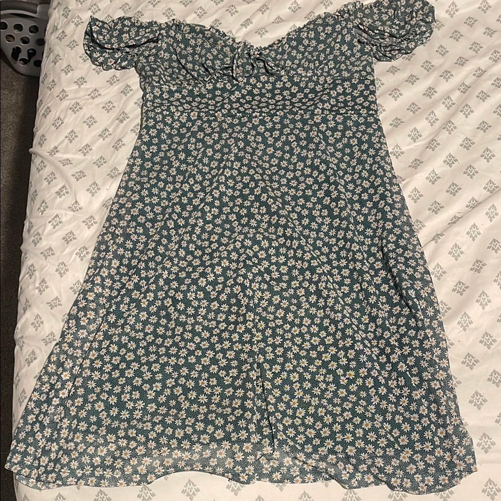 Floral Off-Shoulder Dress
